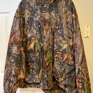 Remington Camo Jacket Mens 3XL XXXL Brown Hunting Thermal Insulation Realtree